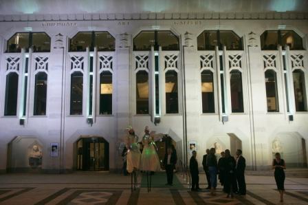 Guildhall with green carpet